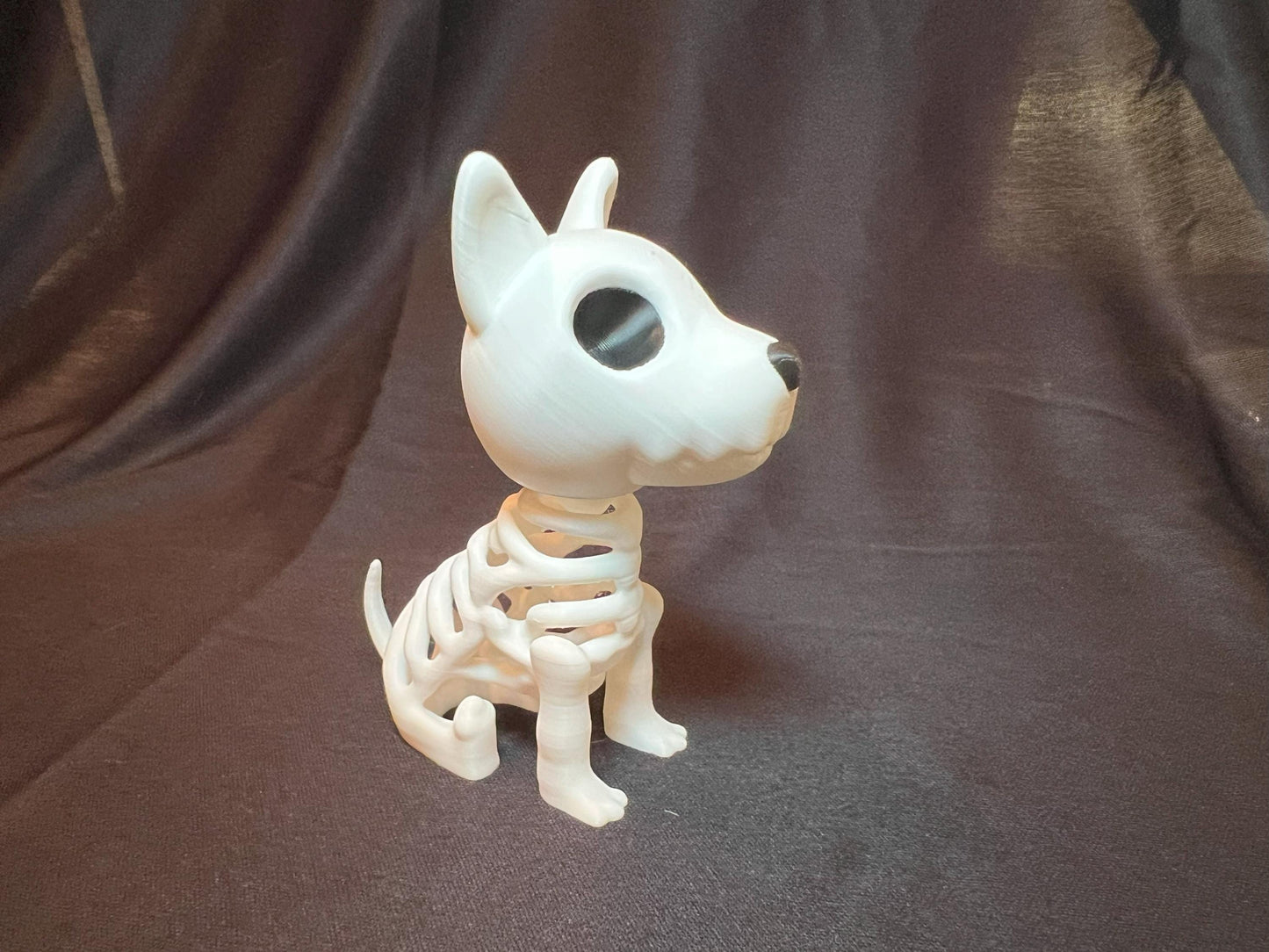 Spooky Dog Skeleton Halloween Decoration - Creepy Cute Canine Figurine