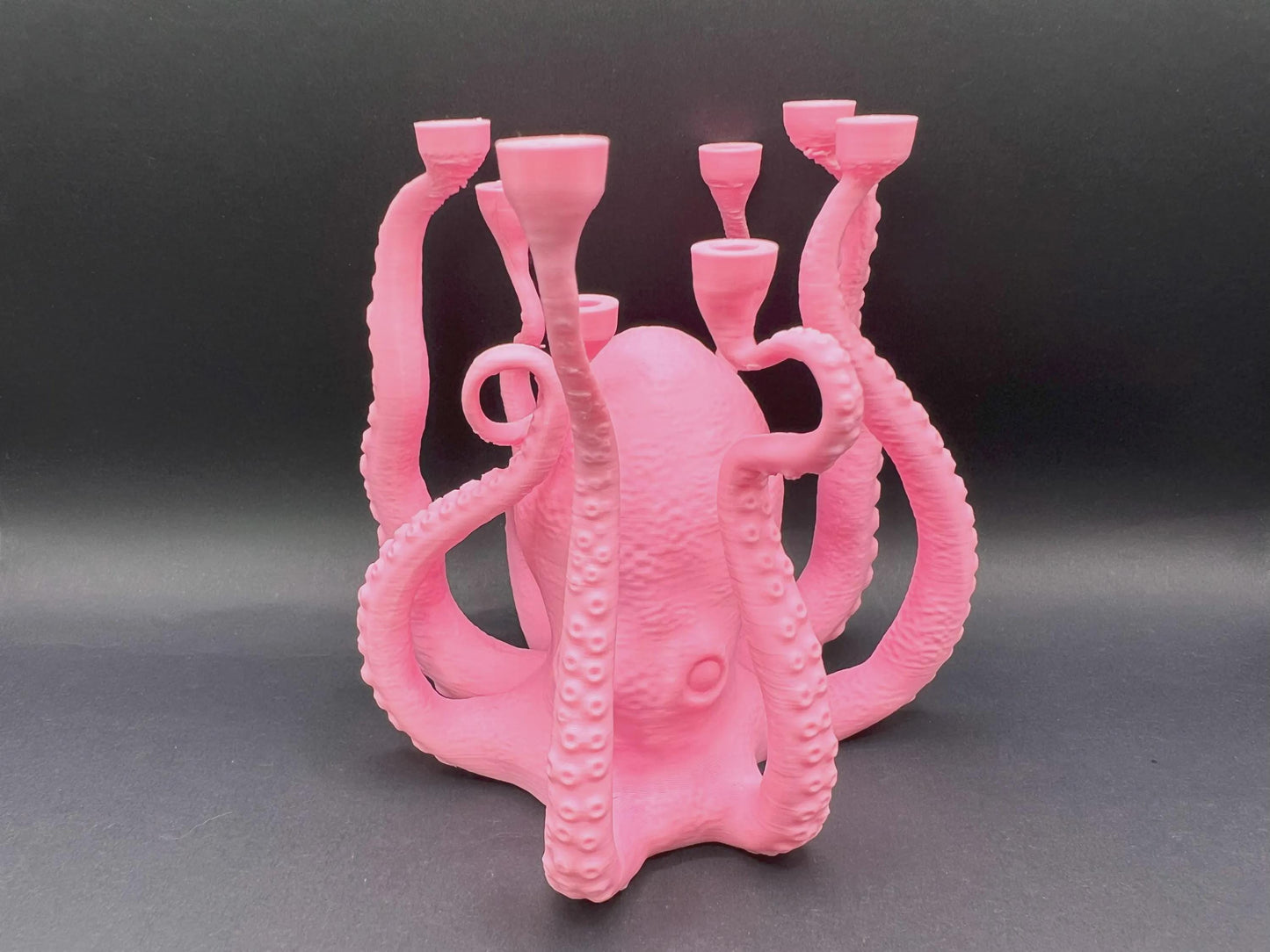 3D Printed Octopus Cake Topper: Ocean Theme Birthday Party Decoration