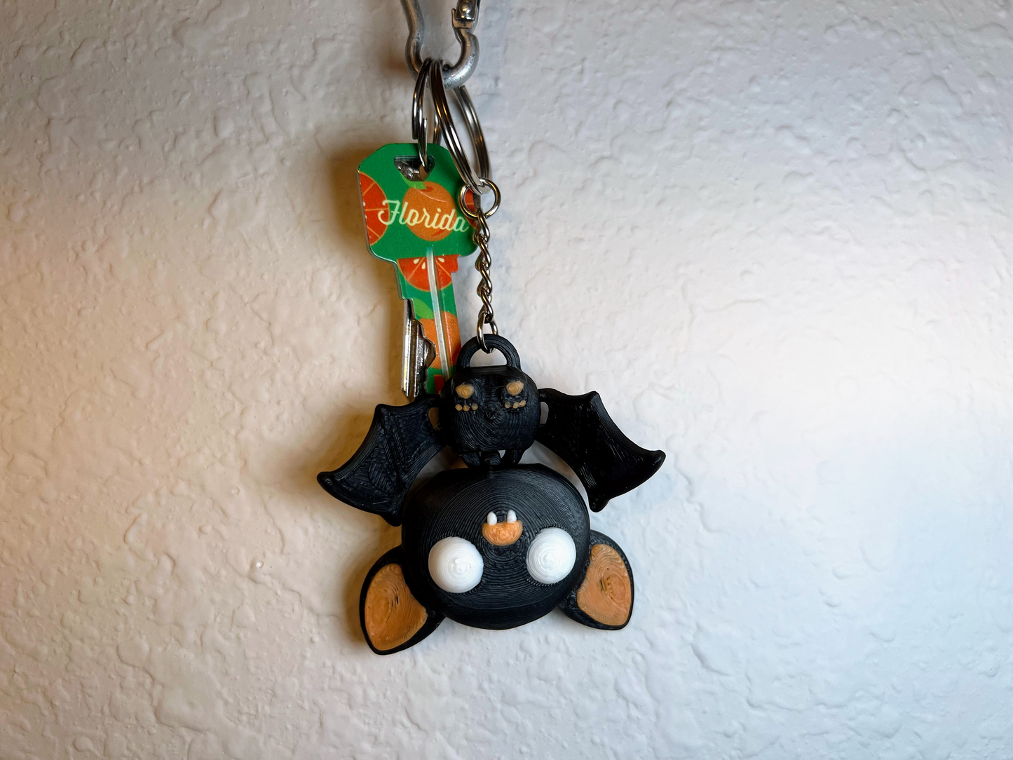 Articulated Bat Keychain: 3D Printed Fidget Toy