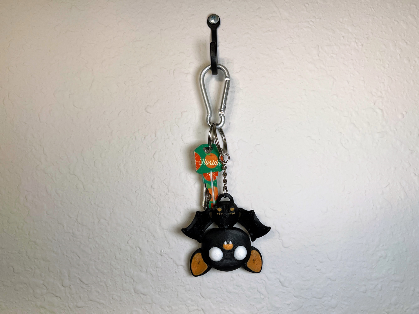 Articulated Bat Keychain: 3D Printed Fidget Toy