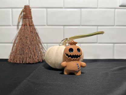 3D Printed Burlap Sack Buddy - Voodoo Doll Key Chain