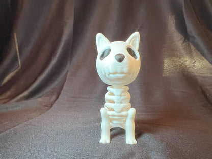 Spooky Dog Skeleton Halloween Decoration - Creepy Cute Canine Figurine