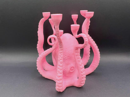 3D Printed Octopus Cake Topper: Ocean Theme Birthday Party Decoration