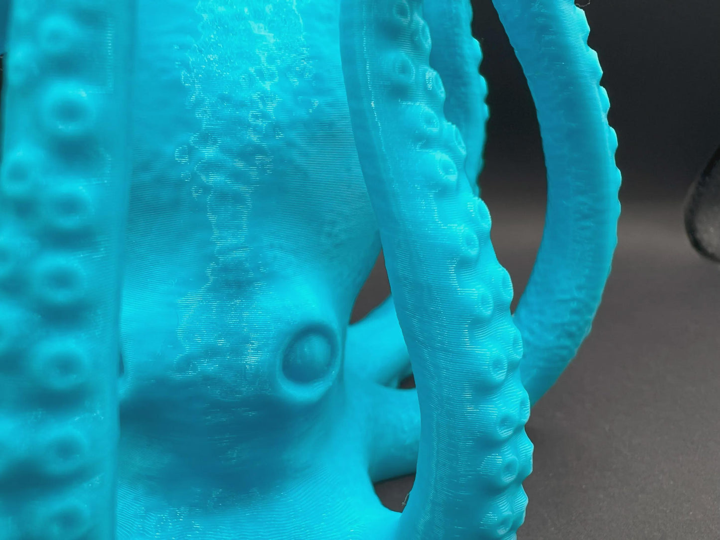 3D Printed Octopus Cake Topper: Ocean Theme Birthday Party Decoration