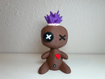 Spooky Voodoo Doll Sculpture – Witchcraft Altar & Gothic Oddities Gift